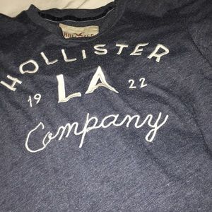 Hollister Navy Blue T-Shirt